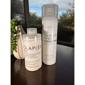 NEW Olaplex No.5 Conditioner + No.4D Dry Shampoo bundle
